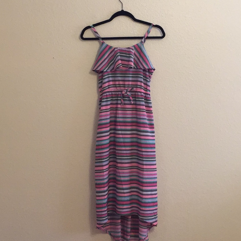 A colorful and vibrant summer dress.